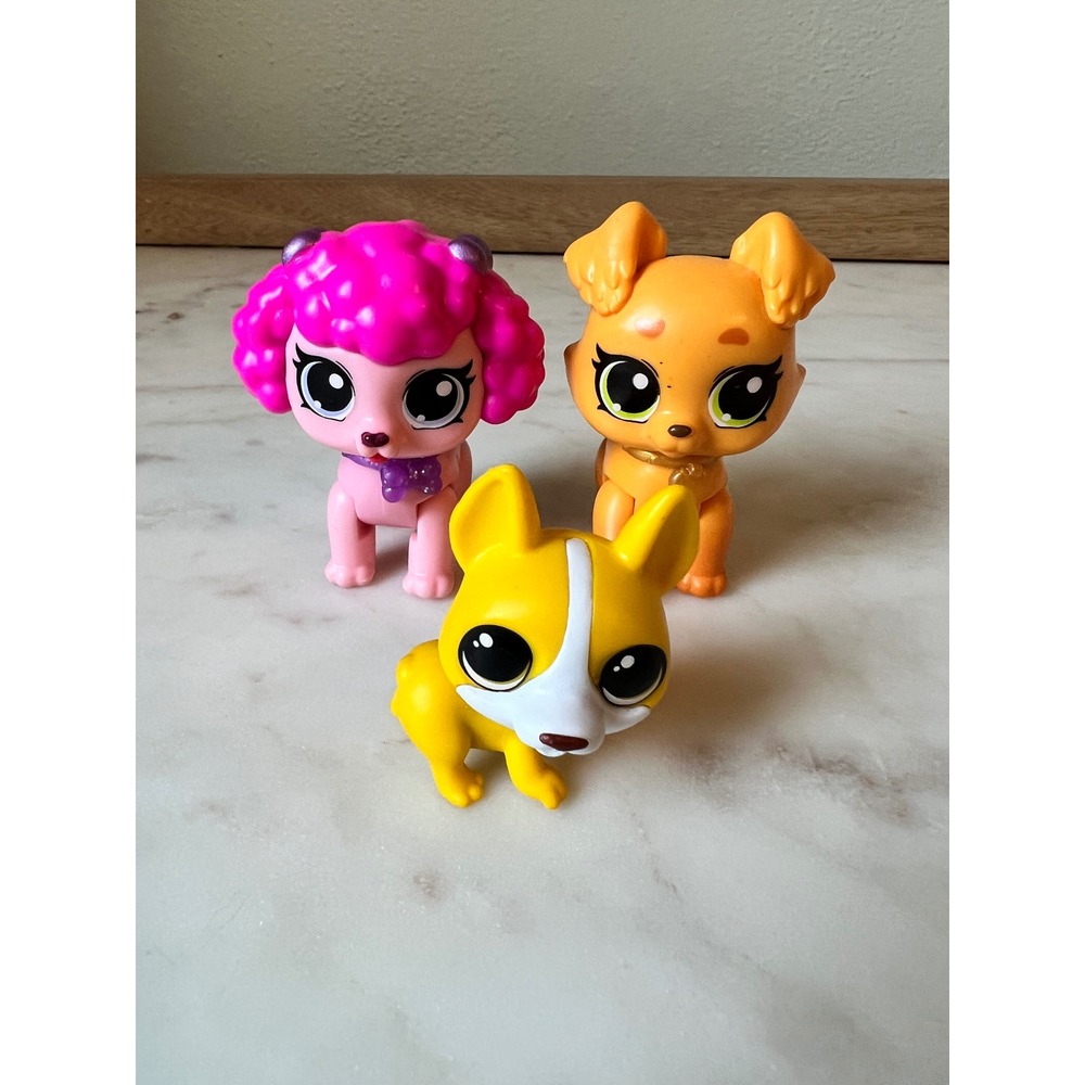 ZURU Surprise Pet Magenta Scruffles and Zuru Gumi Yum Surprise Corgi Dog
